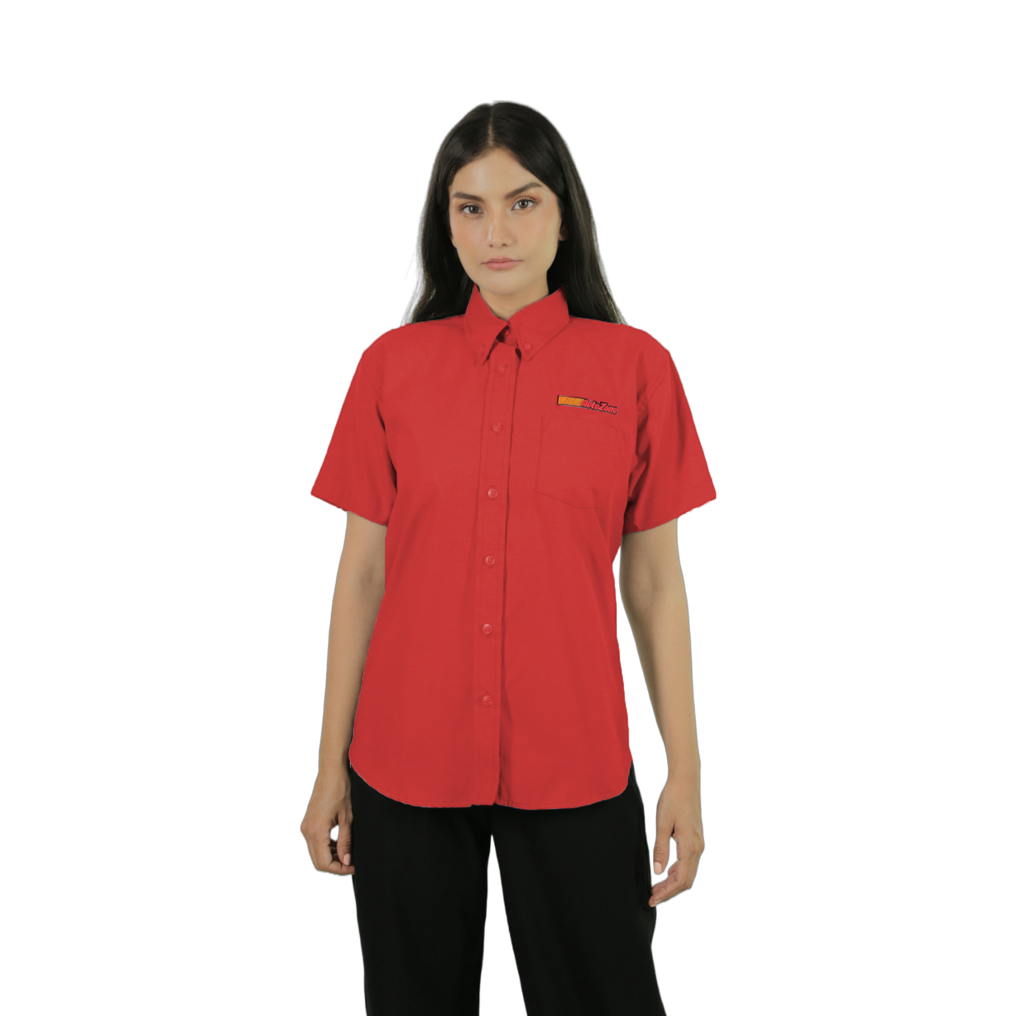 Blusa Dama, Roja, Manga Corta