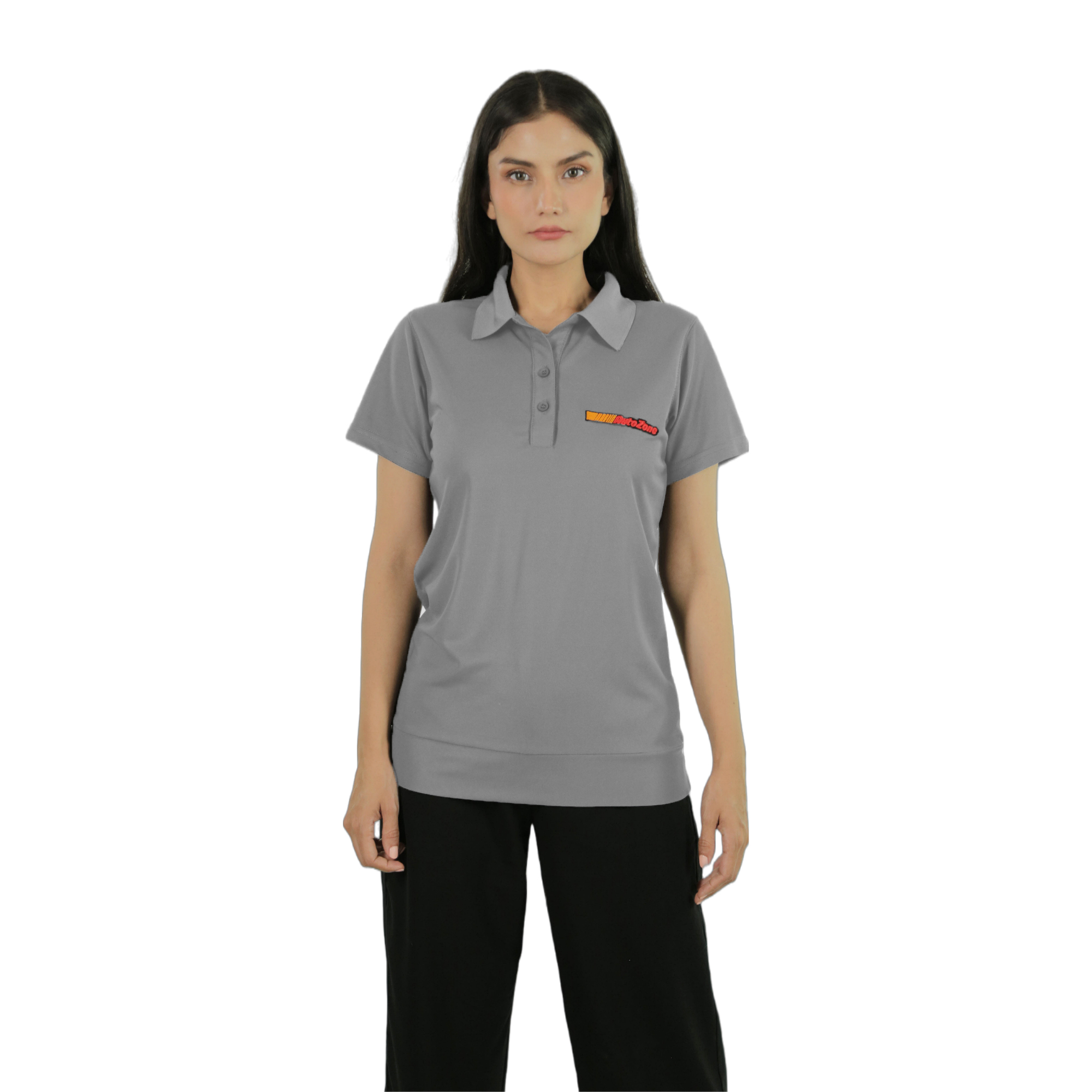 Playera Dry-Fit Dama, Gris